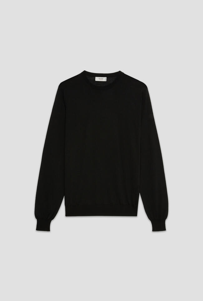 Ultralight wool crewneck jumper ROYAL RED - Ferrante | img vers.1300x/